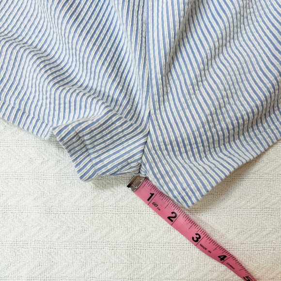 H&M Girls Blue Striped 2-Piece Top and Shorts set – sz 6x - Picture 11 of 12